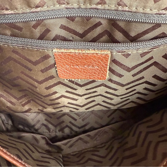 Via Spiga Erica Shoulder Bag – Style 35326 – Cigar Brown Pebbled Leather - Picture 10 of 12